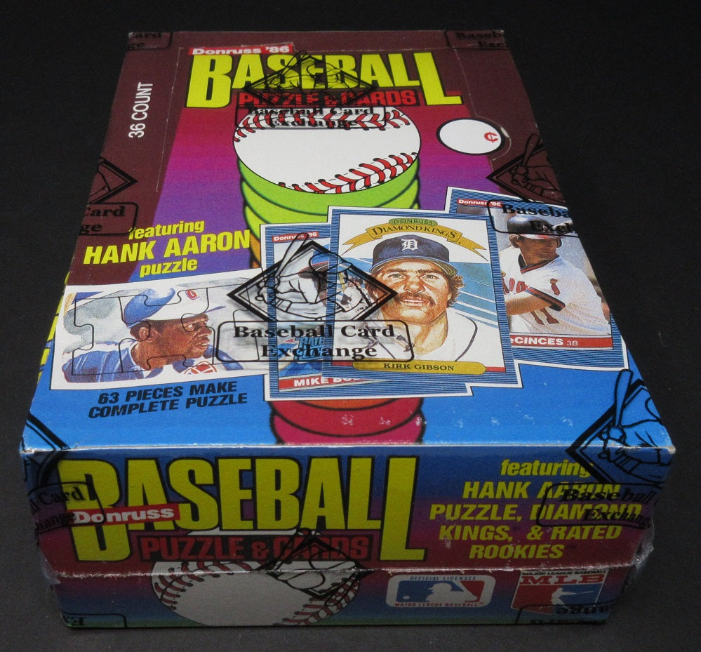 1986 Donruss Baseball Unopened Wax Box (BBCE)