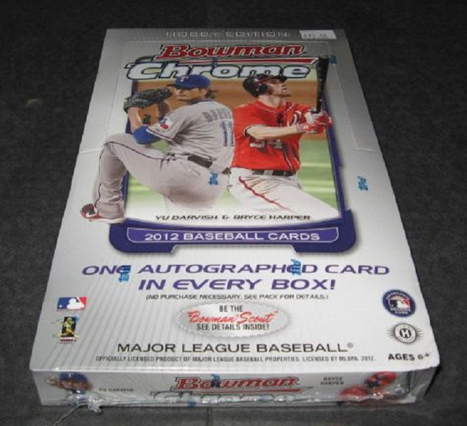 2012 Bowman Chrome Baseball Box (Hobby)