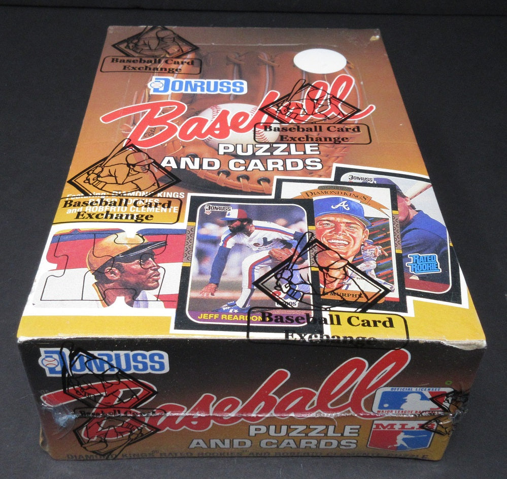 1987 Donruss Baseball Unopened Wax Box (FASC)