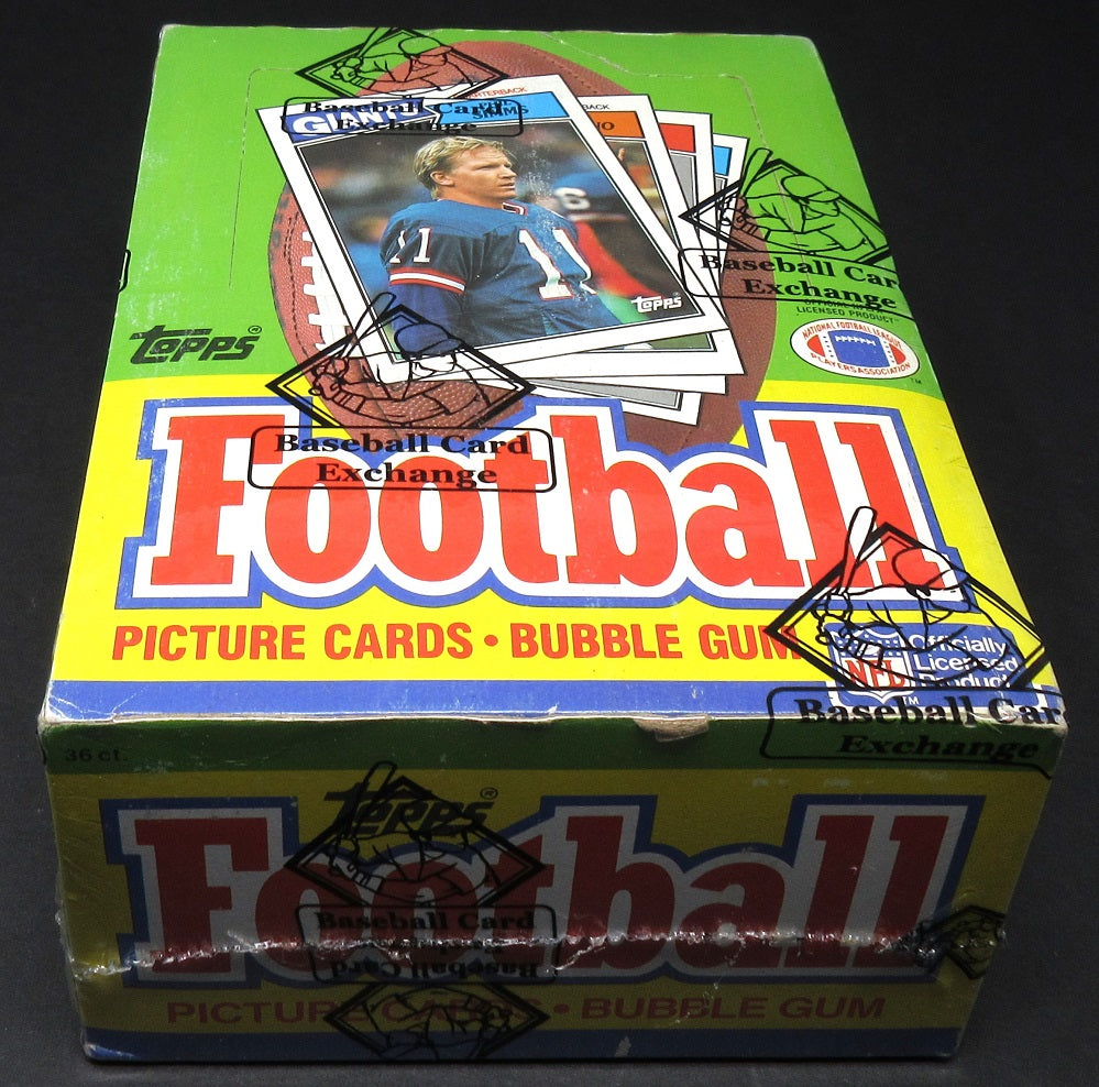 1987 Topps Football Unopened Wax Box (BBCE) (Non X-Out)
