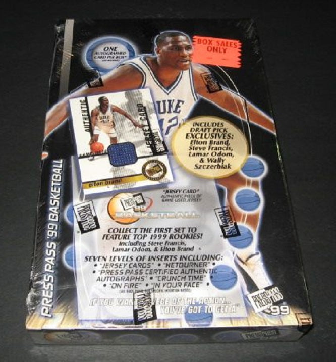 1999 1999/00 Press Pass Basketball Box (36/4)