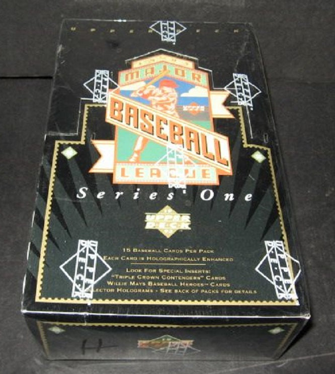 1993 Upper Deck Baseball Series 1 Box (Hobby) (36/15)