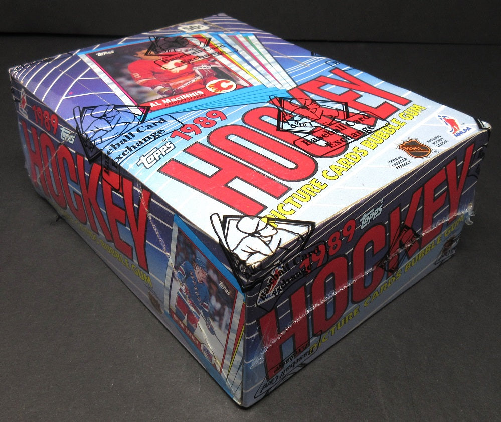 1989/90 Topps Hockey Unopened Wax Box (BBCE)