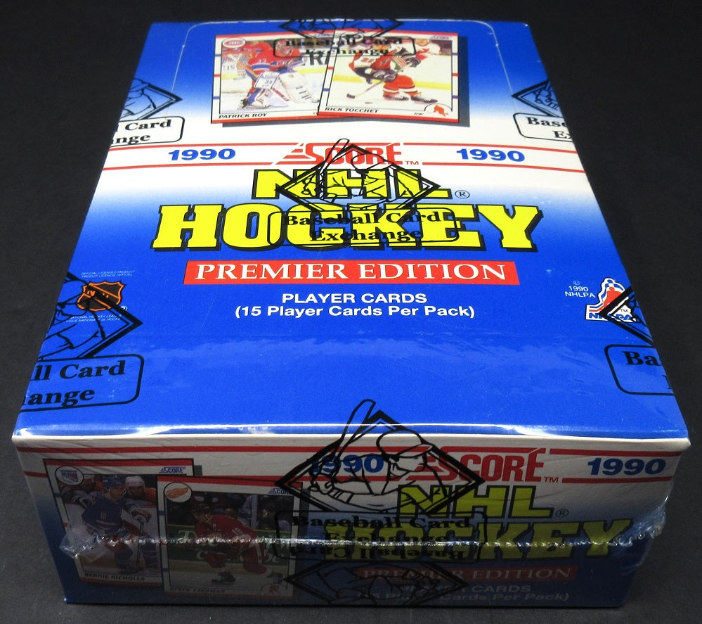 1990/91 Score Hockey Unopened Box (U.S.) (FASC)