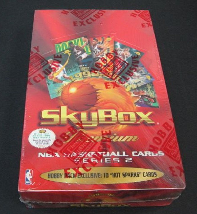 1995/96 Skybox Premium Basketball Series 2 Box (Hobby) (36/12)