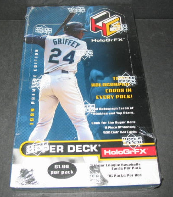 1999 Upper Deck HoloGrFx Baseball Box (Retail) (36/3)