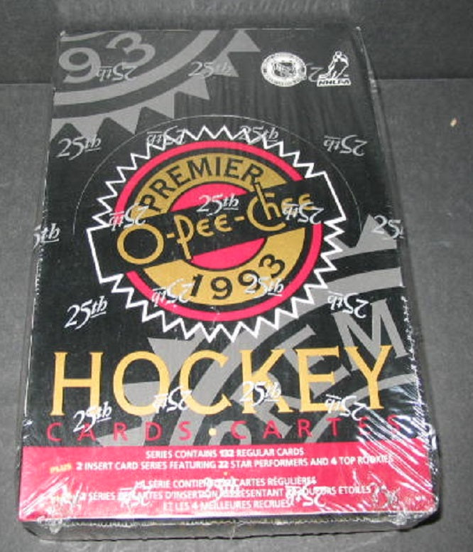 1992/93 OPC O-Pee-Chee Premier Hockey Box