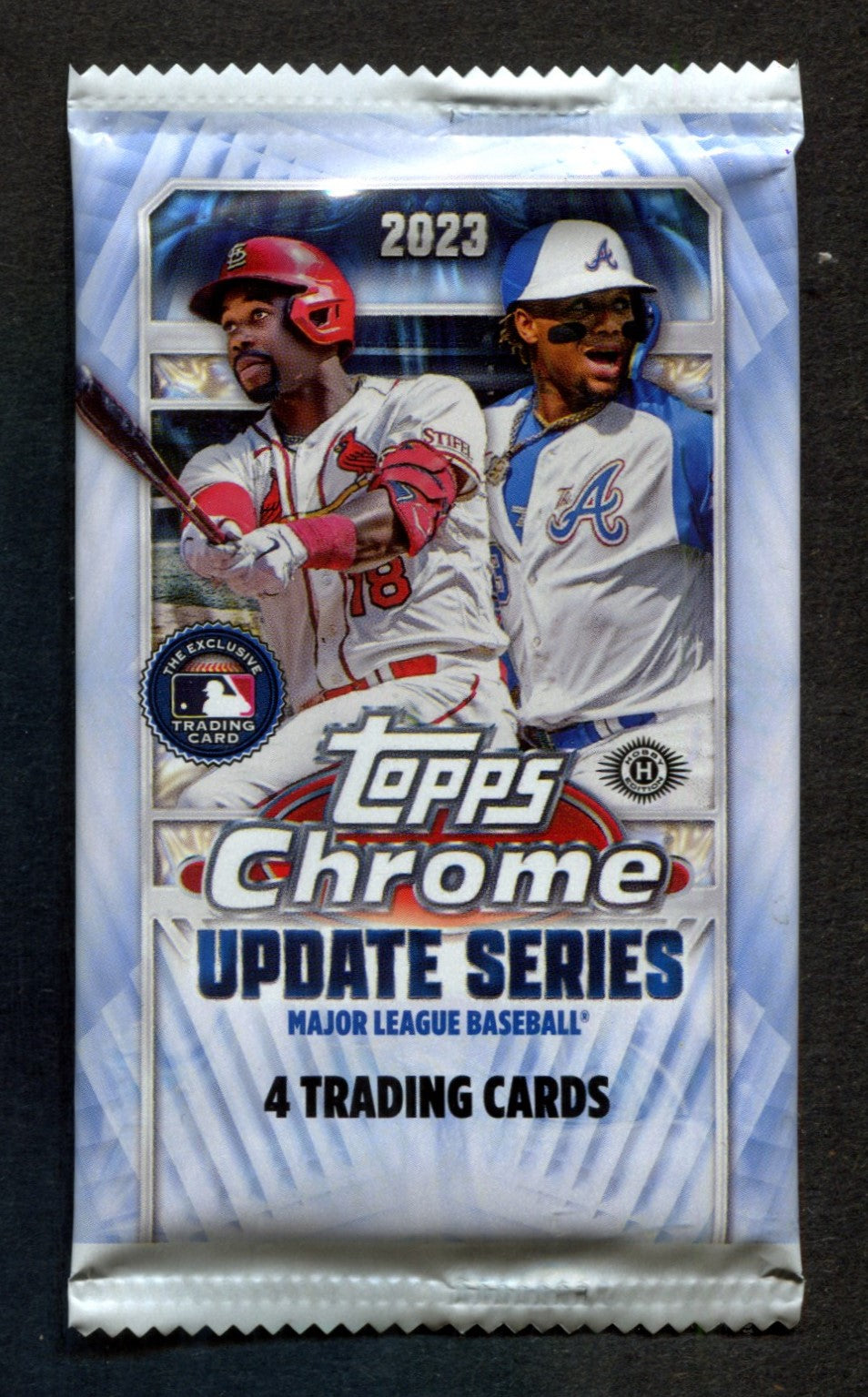 2023 Topps Chrome Baseball Unopened Update Series Pack (Hobby) (4)