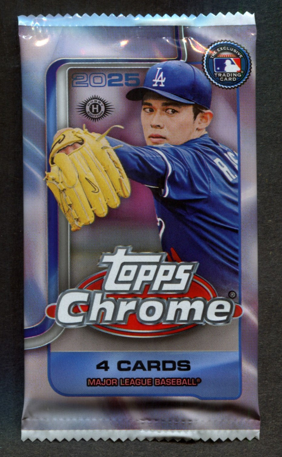 2025 Topps Chrome Baseball Unopened Pack (Hobby) (4)