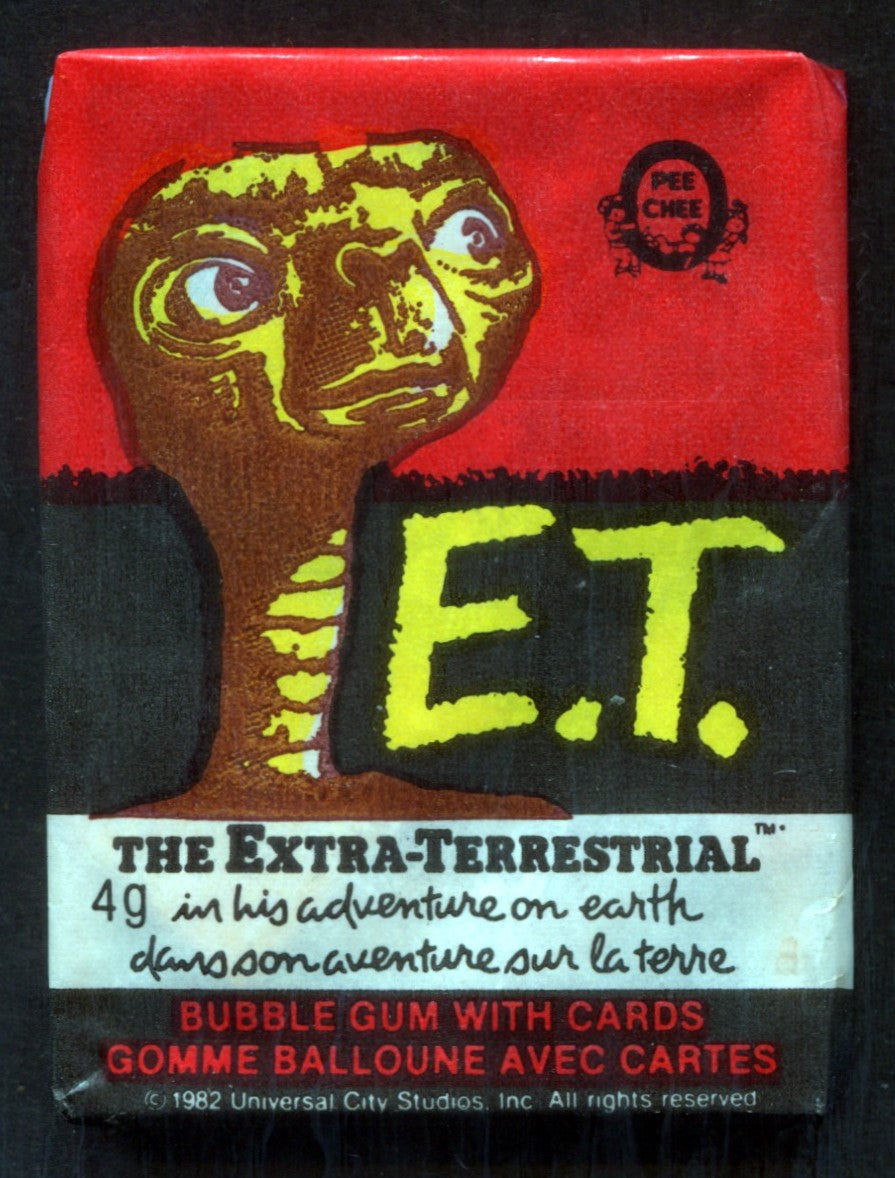 1982 OPC O-Pee-Chee E.T. Unopened Wax Pack (11)