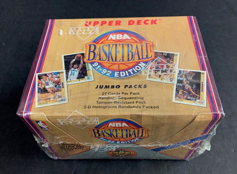 1991/92 Upper Deck Basketball Low Series Jumbo Box (20/27)