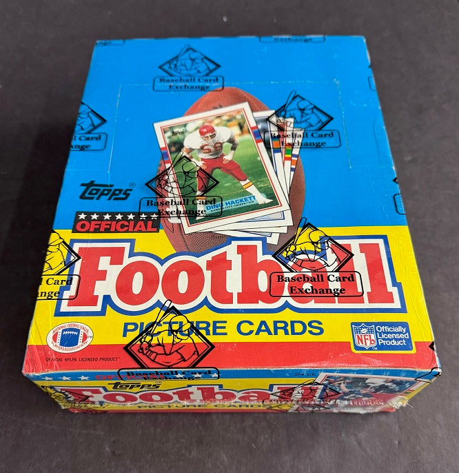 1989 Topps Football Unopened Rack Box (BBCE)