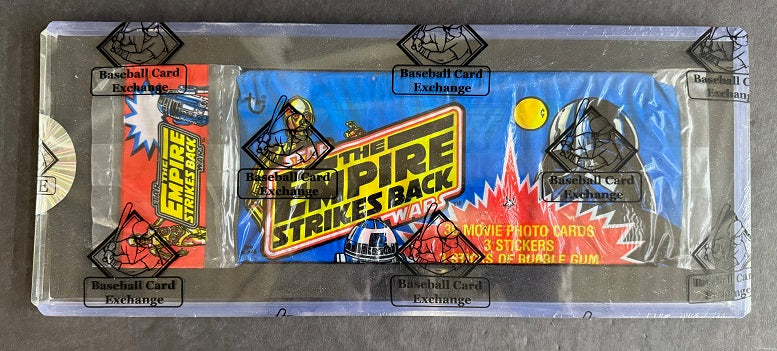 1980 Topps Empire Strikes Back Series 1 Wax Pack Rack Pack (BBCE)