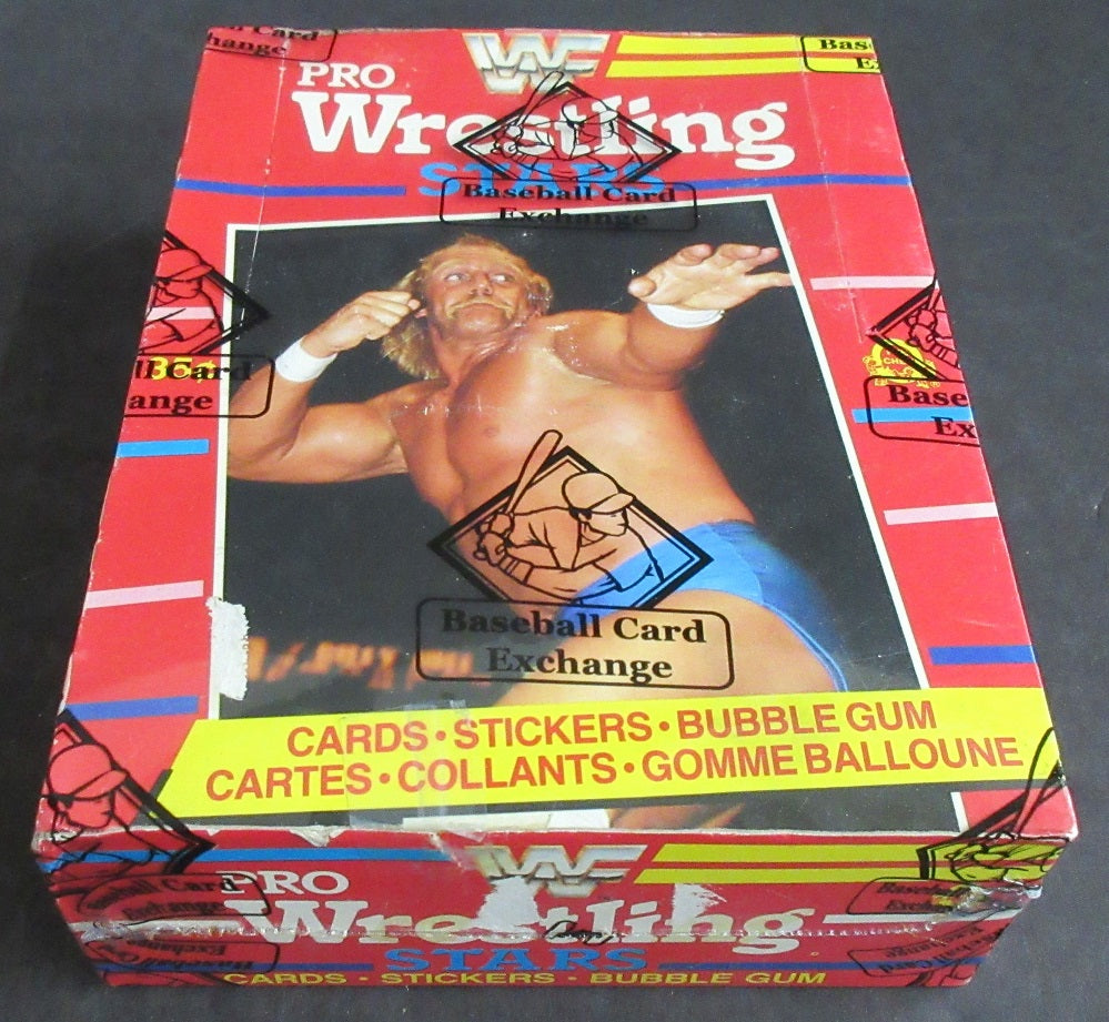 1985 OPC O-Pee-Chee WWF Pro Wrestling Stars Unopened Series 1 Wax Box (BBCE) (X1035)