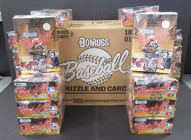 1987 Donruss Baseball Wax Case (20 Box) (BBCE) (B)