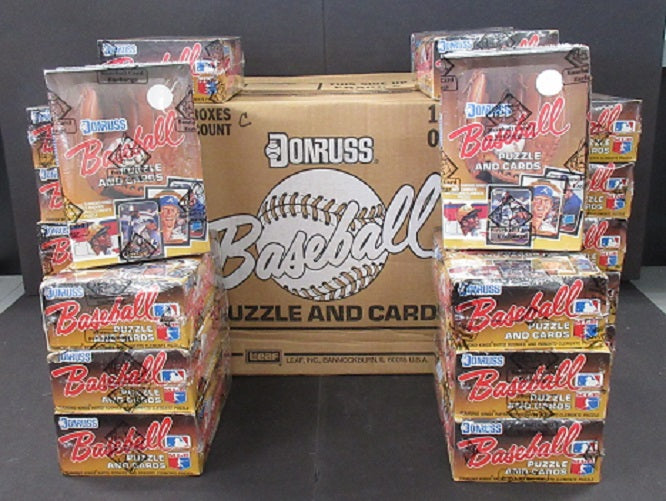 1987 Donruss Baseball Wax Case (20 Box) (BBCE) (C)