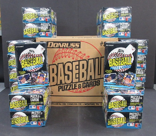 1985 Donruss Baseball Wax Case (20 Box) (BBCE) (B)