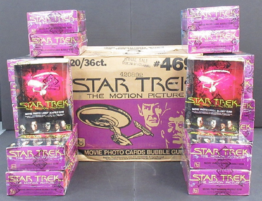 1979 Topps Star Trek Wax Case (20 Box) (BBCE)