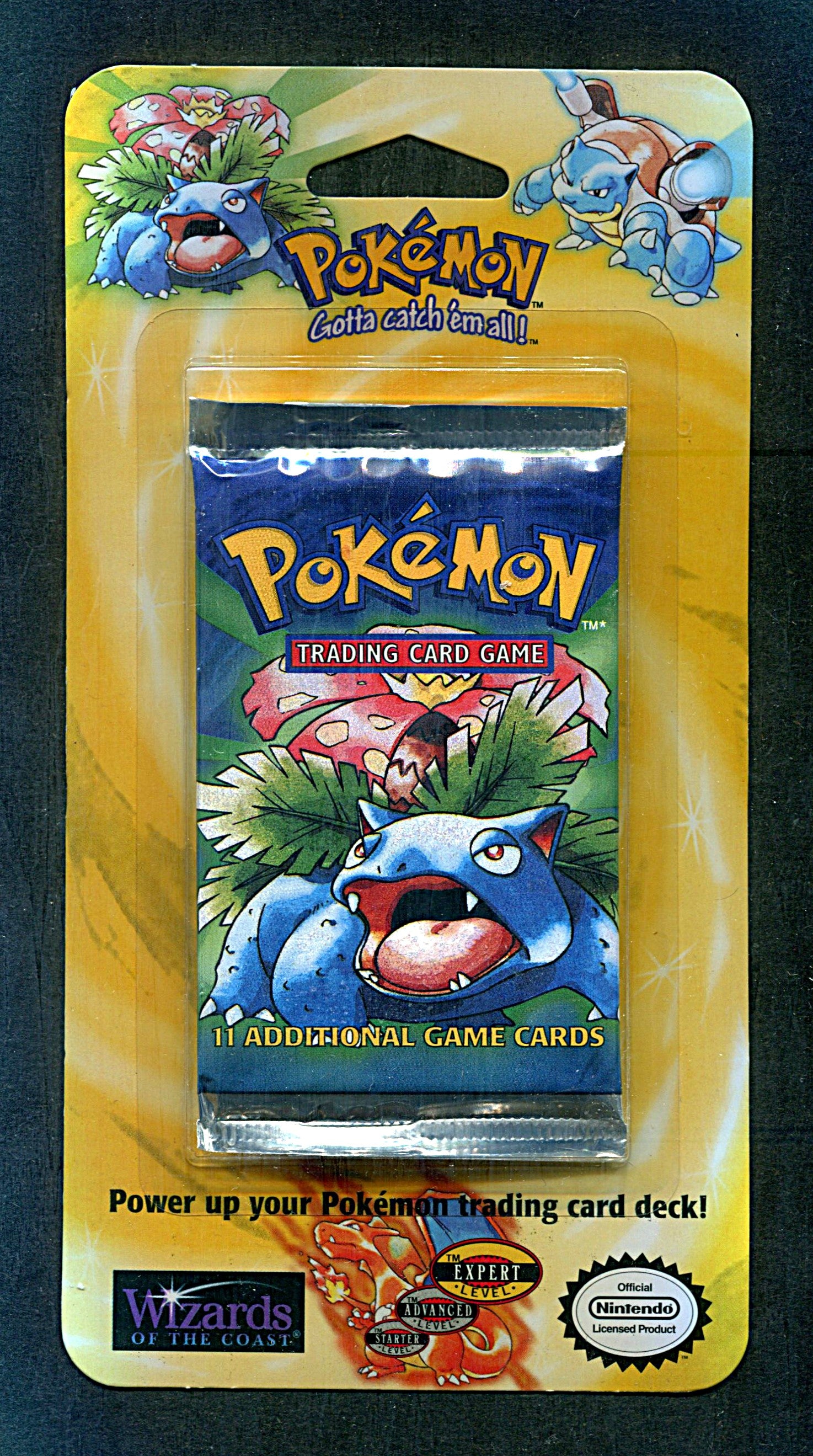 1999 WOTC Pokemon Base Set Unopened Blister Pack Venasaur Baseball Card Exchange 1999 WOTC Pokemon Base Set Unopened Blister Pack Venasaur Baseball Card Exchange