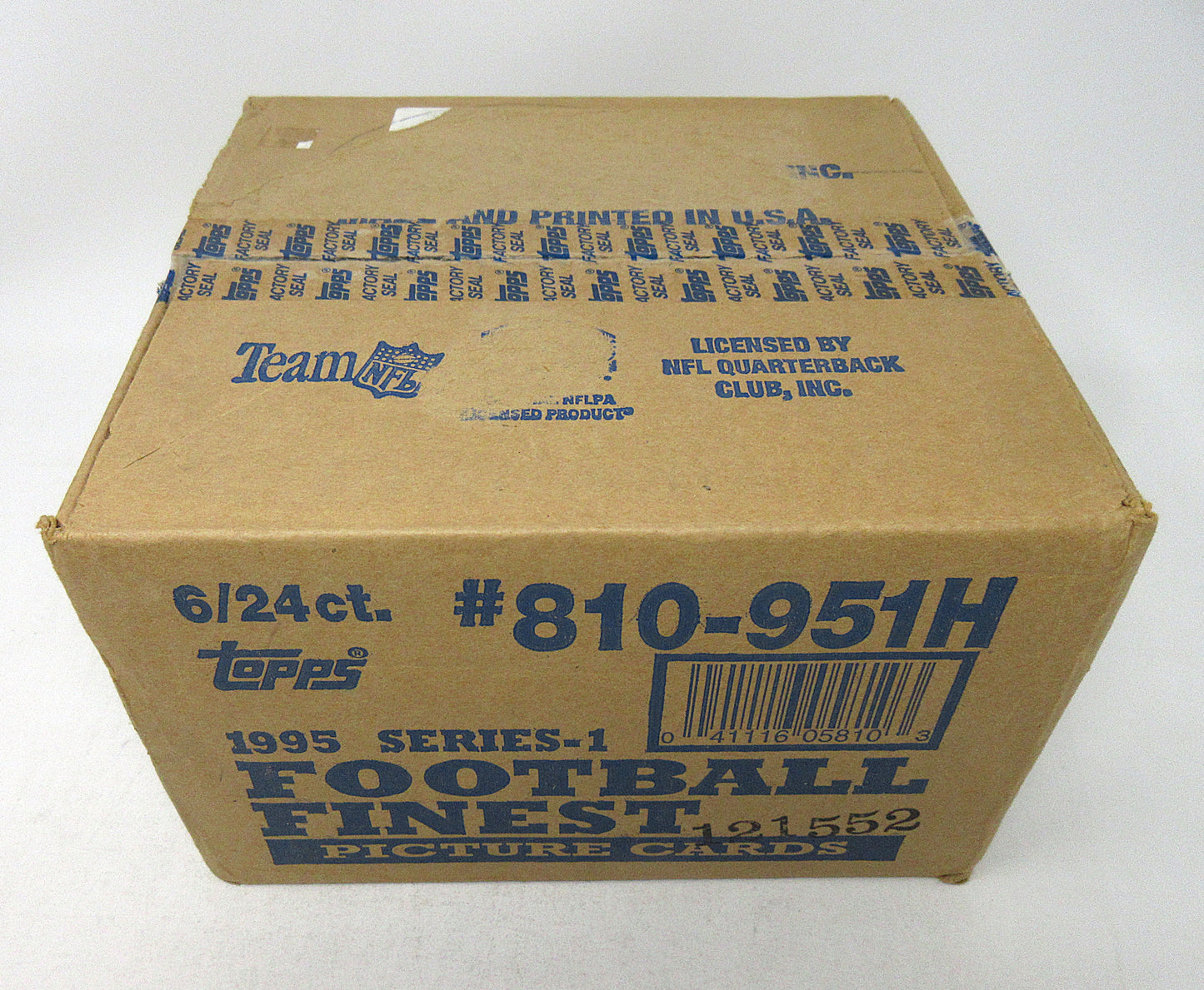 1995 Topps Finest Football Series 1 Case (6 Box)