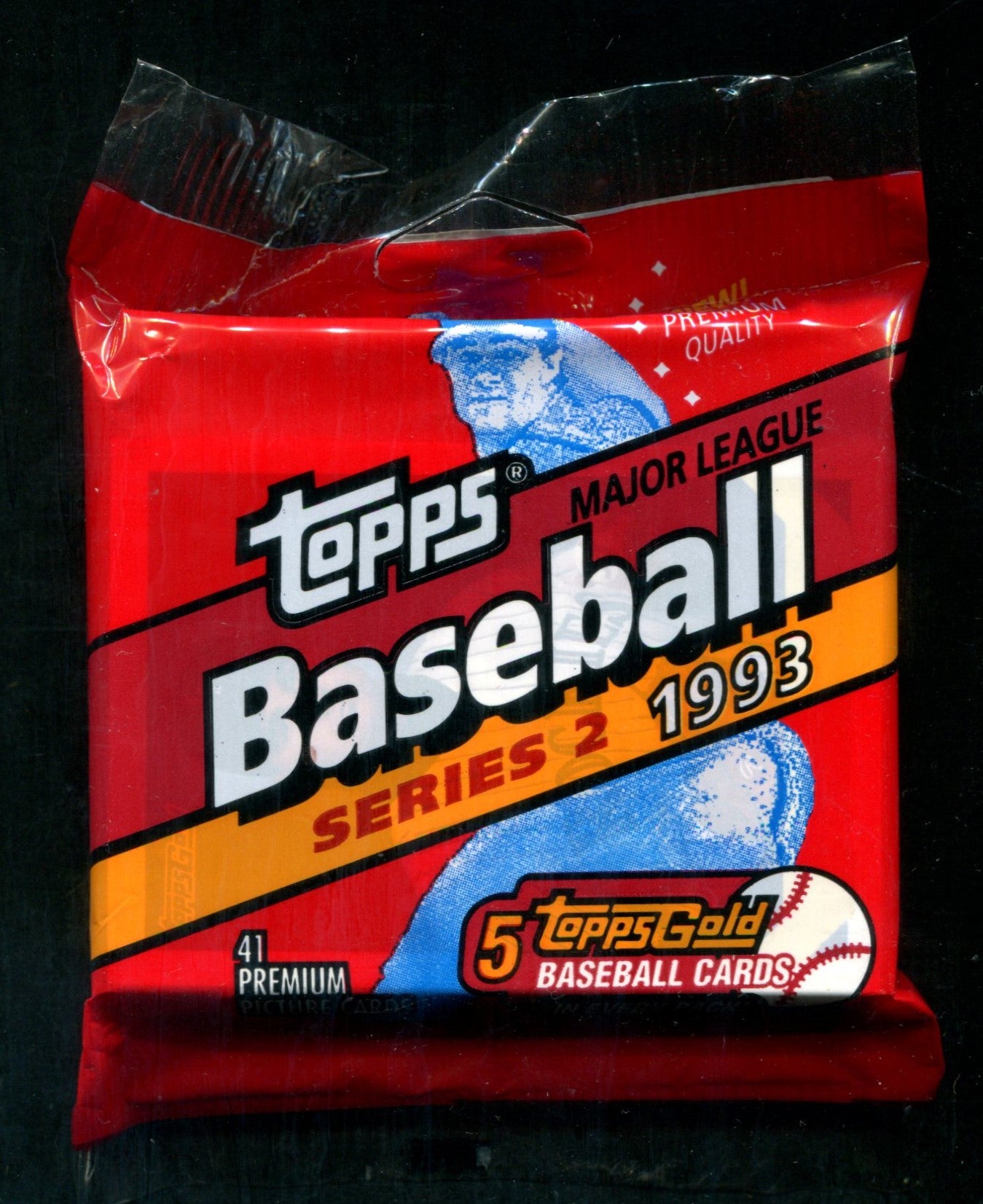 1993 Topps Baseball Unopened Series 2 Jumbo Pack (Pre-Priced) (41)