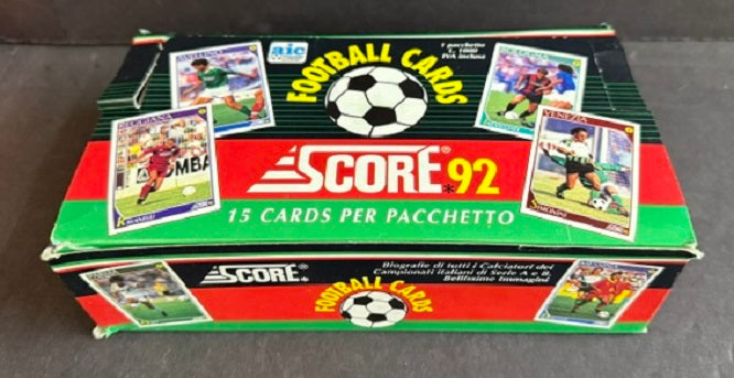 1992 Score Soccer AIC Italian Football Box (24/15)
