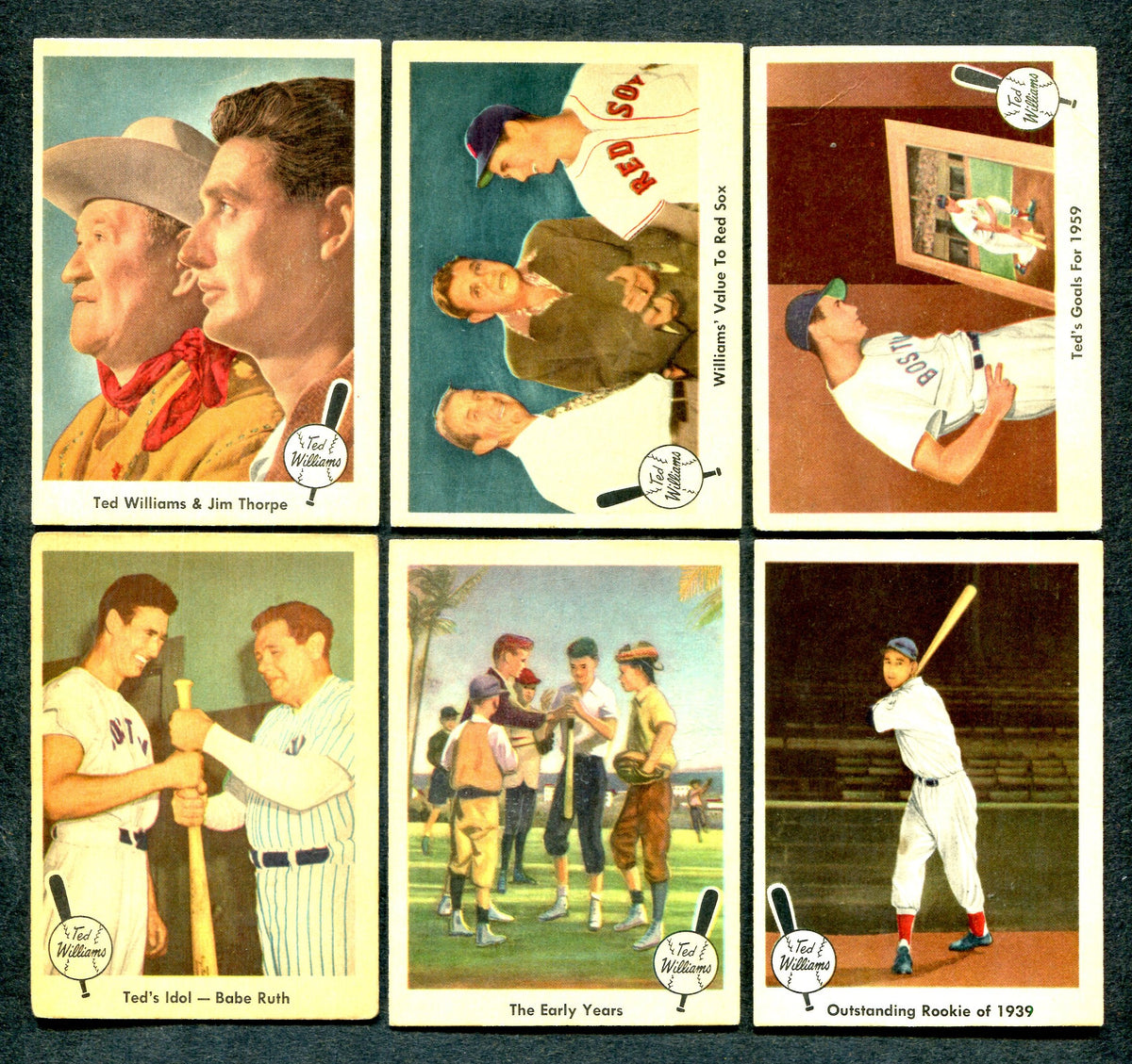 1959 Fleer Ted Williams Near Set VG/EX (79/80) (26-069)