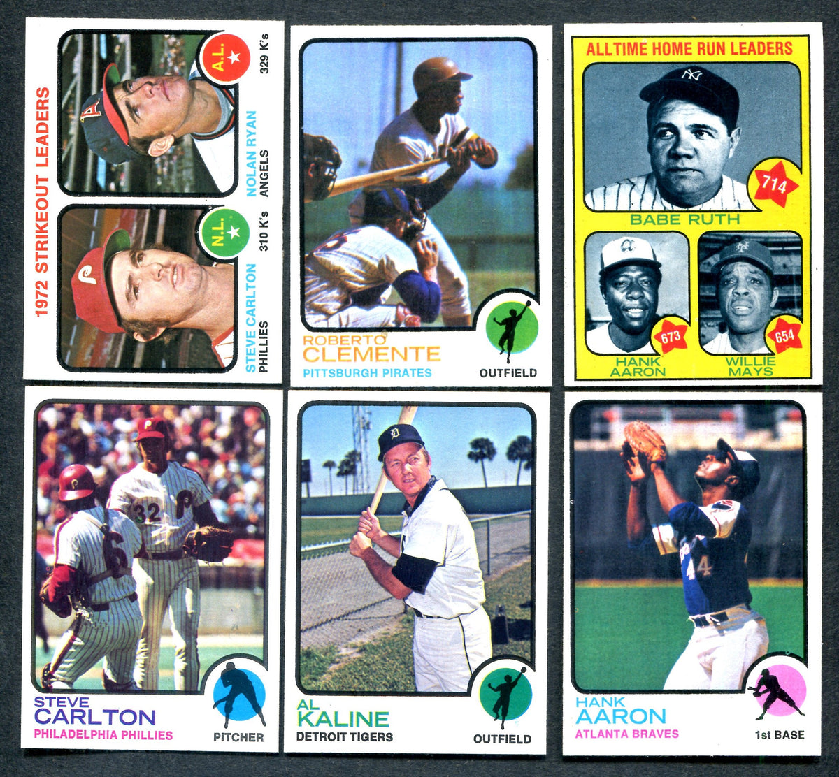 1973 Topps Baseball Complete Set EX/MT NM/MT (660) (26-070)