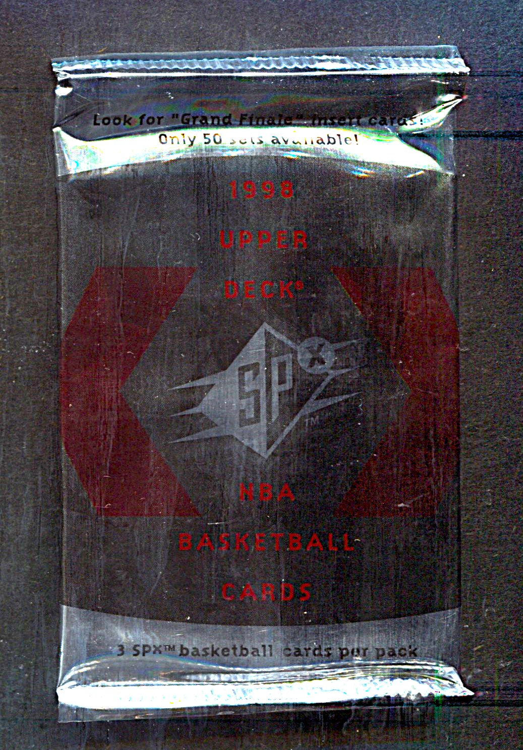 1998 1997/98 Upper Deck SPx Basketball Unopened Pack (Hobby) (3)