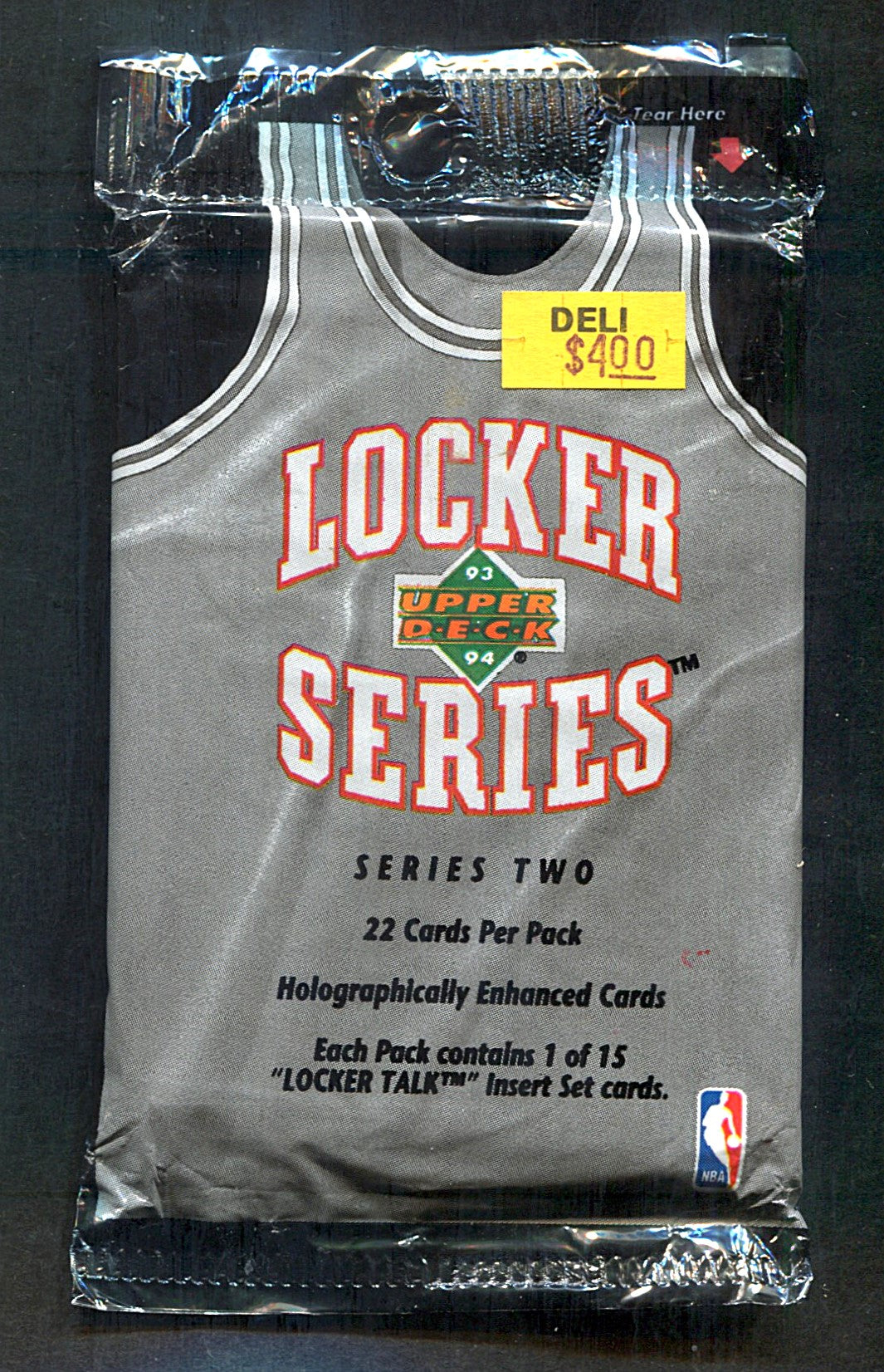 1993/94 Upper Deck Basketball Locker Series Unopened Series 2 Pack (22) (PS)