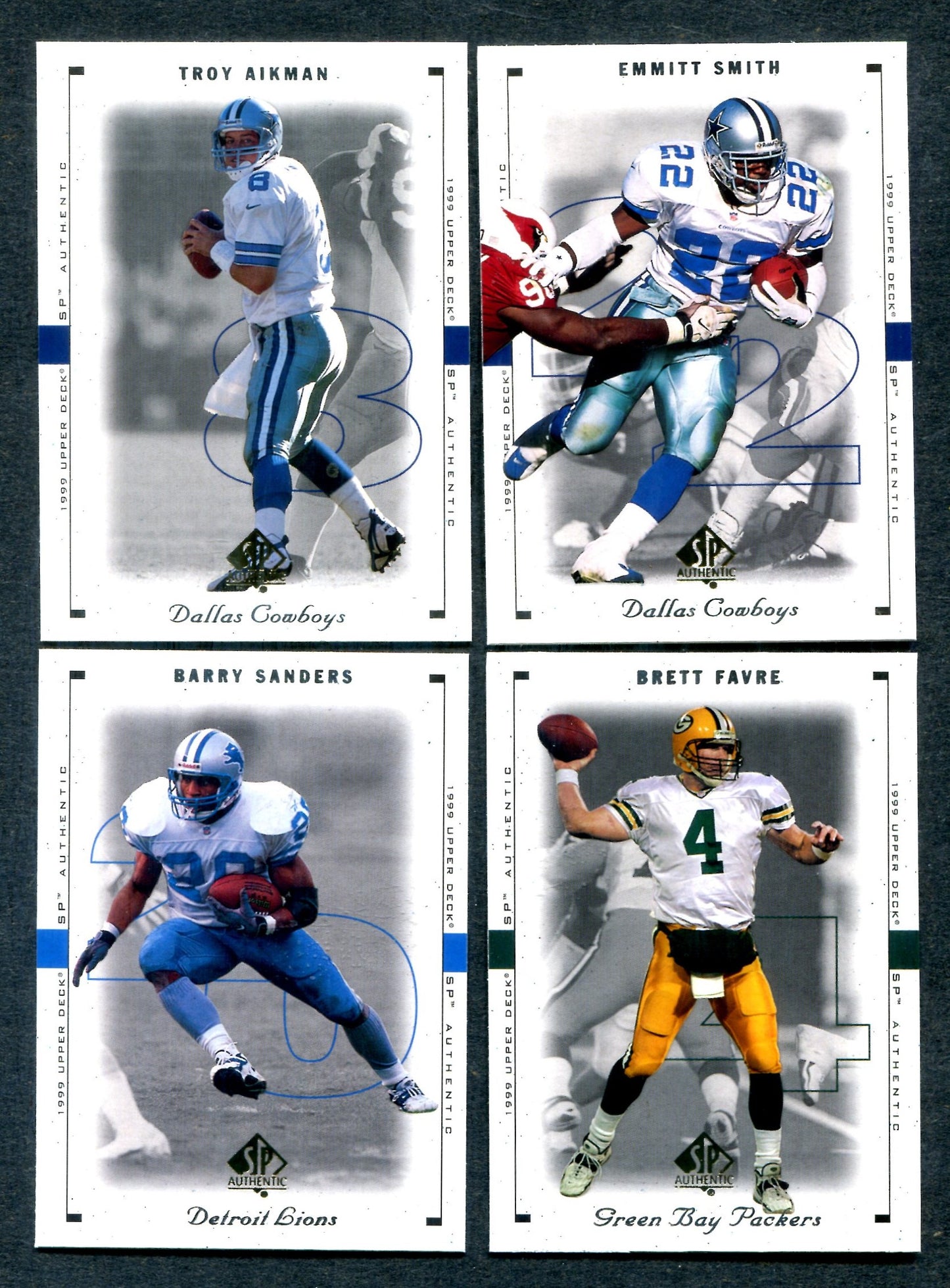 1999 Upper Deck SP Football Base Set (90)