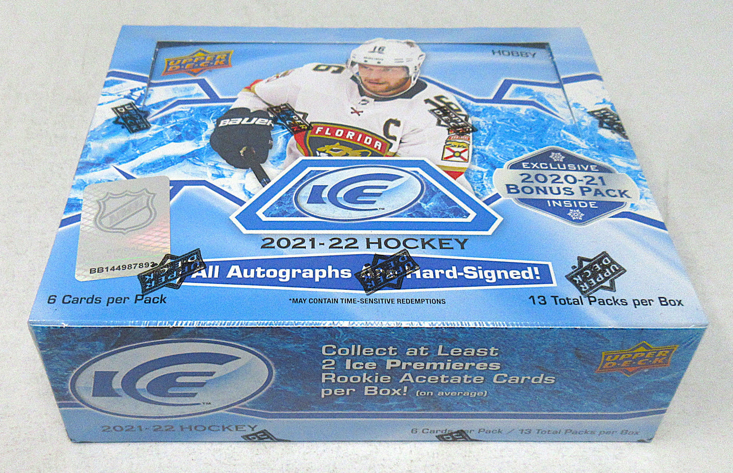 2021/22 Upper Deck Ice Hockey Box (Hobby) (13/6)
