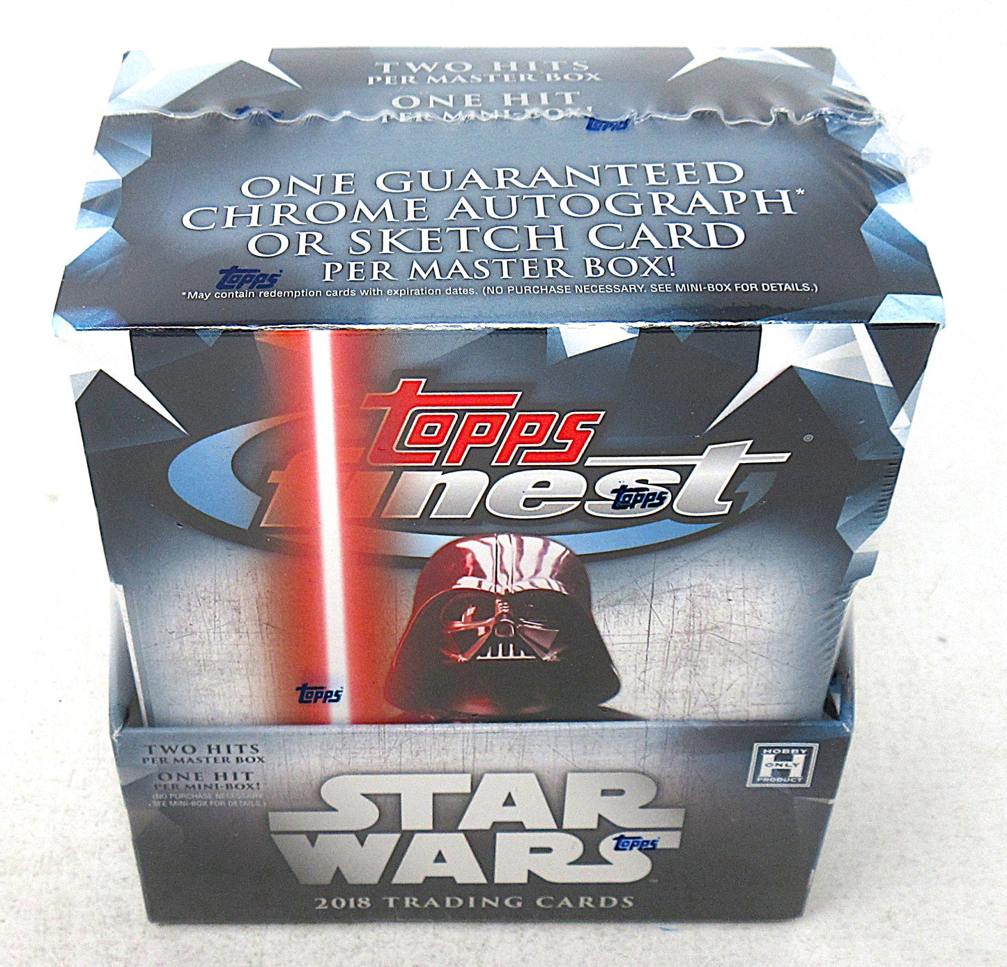 2018 Topps Finest Star Wars Box (Hobby) (2/6/5)