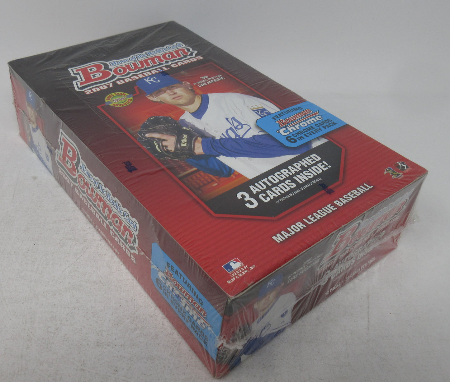 2007 Bowman Baseball Jumbo Box (HTA) (12/32)