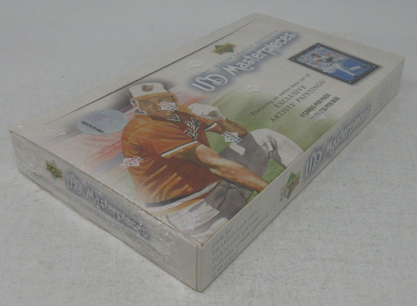 2007 Upper Deck Masterpieces Baseball Box (Hobby) (18/4)