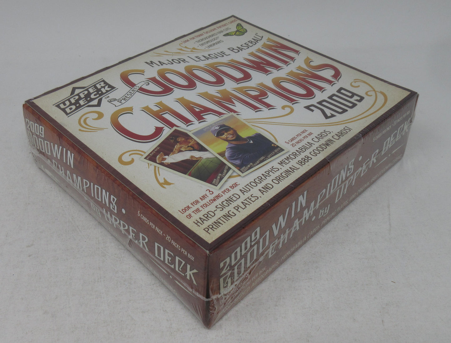 2009 Upper Deck Goodwin Champions Baseball Box (Hobby) (20/5)