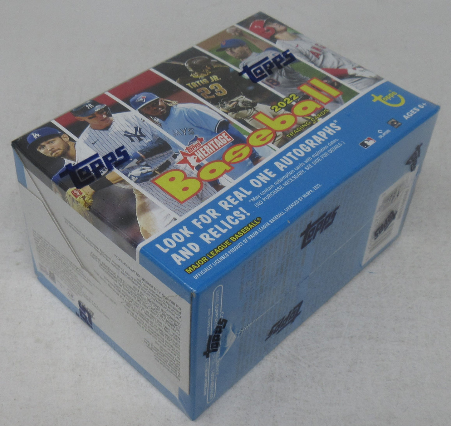 2022 Topps Heritage Baseball Blaster Box (Venezuela Stamps) (8/9)