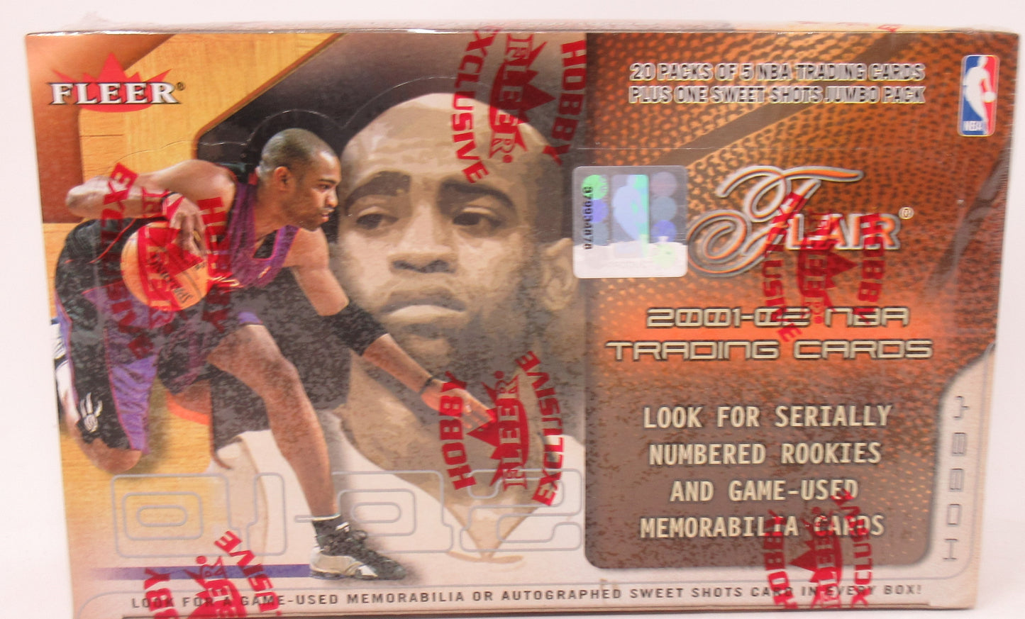 2001/02 Fleer Flair Basketball Box (Hobby) (20/5)