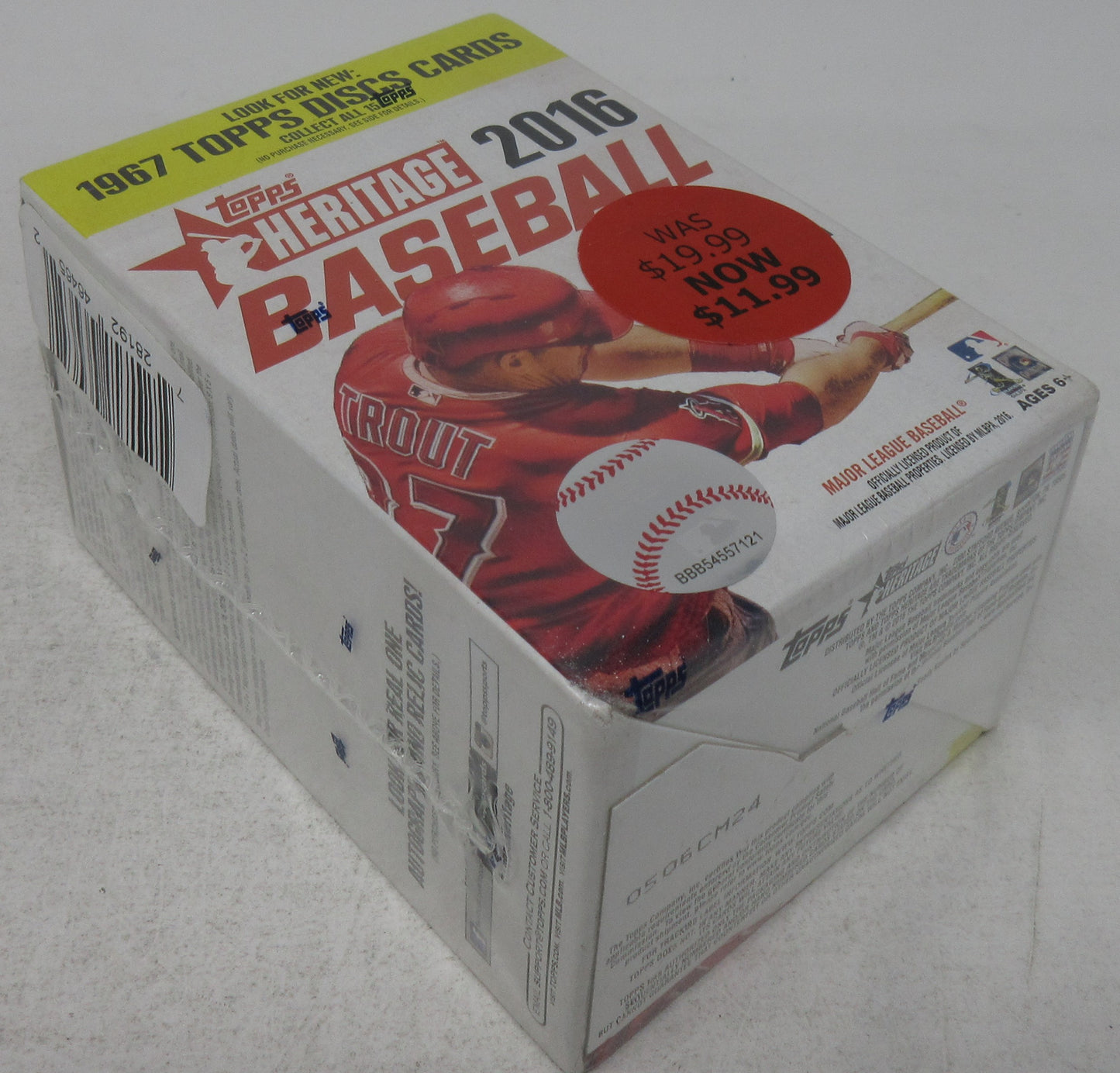 2016 Topps Heritage Baseball Blaster Box (8/9)