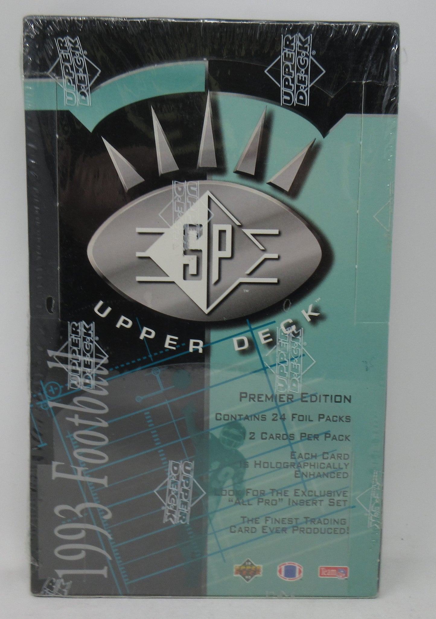 1993 Upper Deck SP Football Box (24/12)