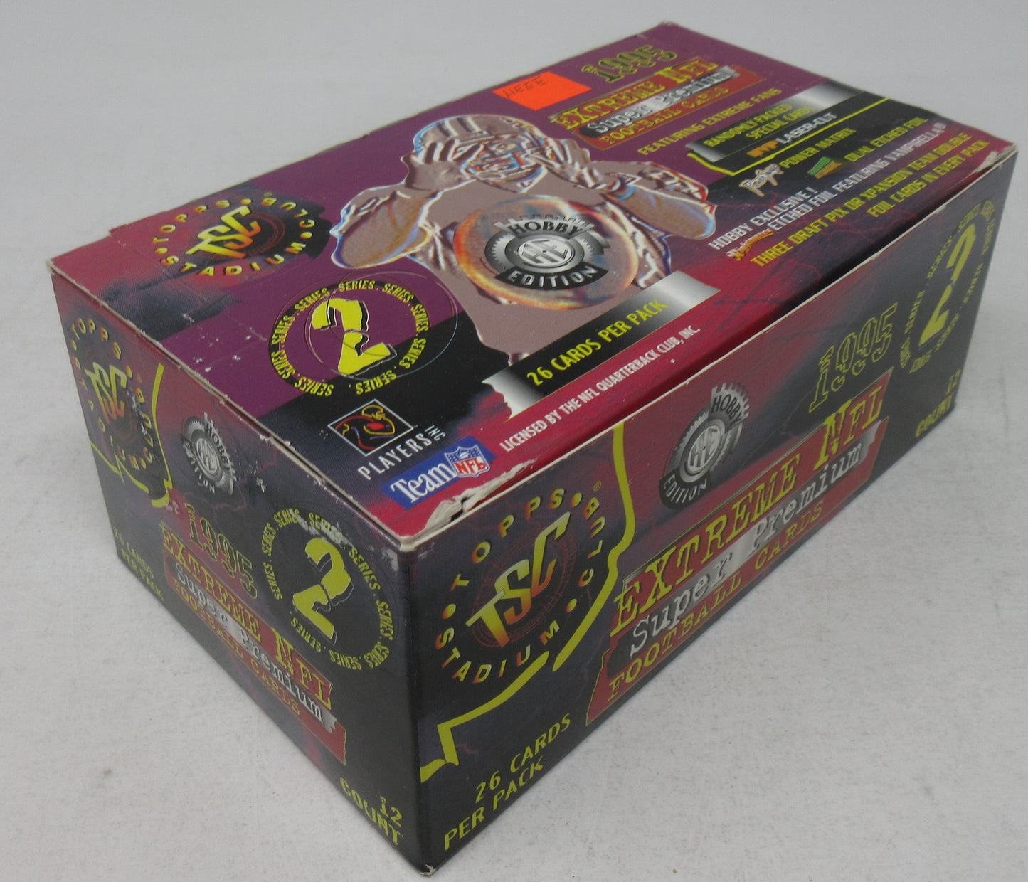 1995 Topps Stadium Club Football Series 2 Jumbo Box (Hobby) (12/26)