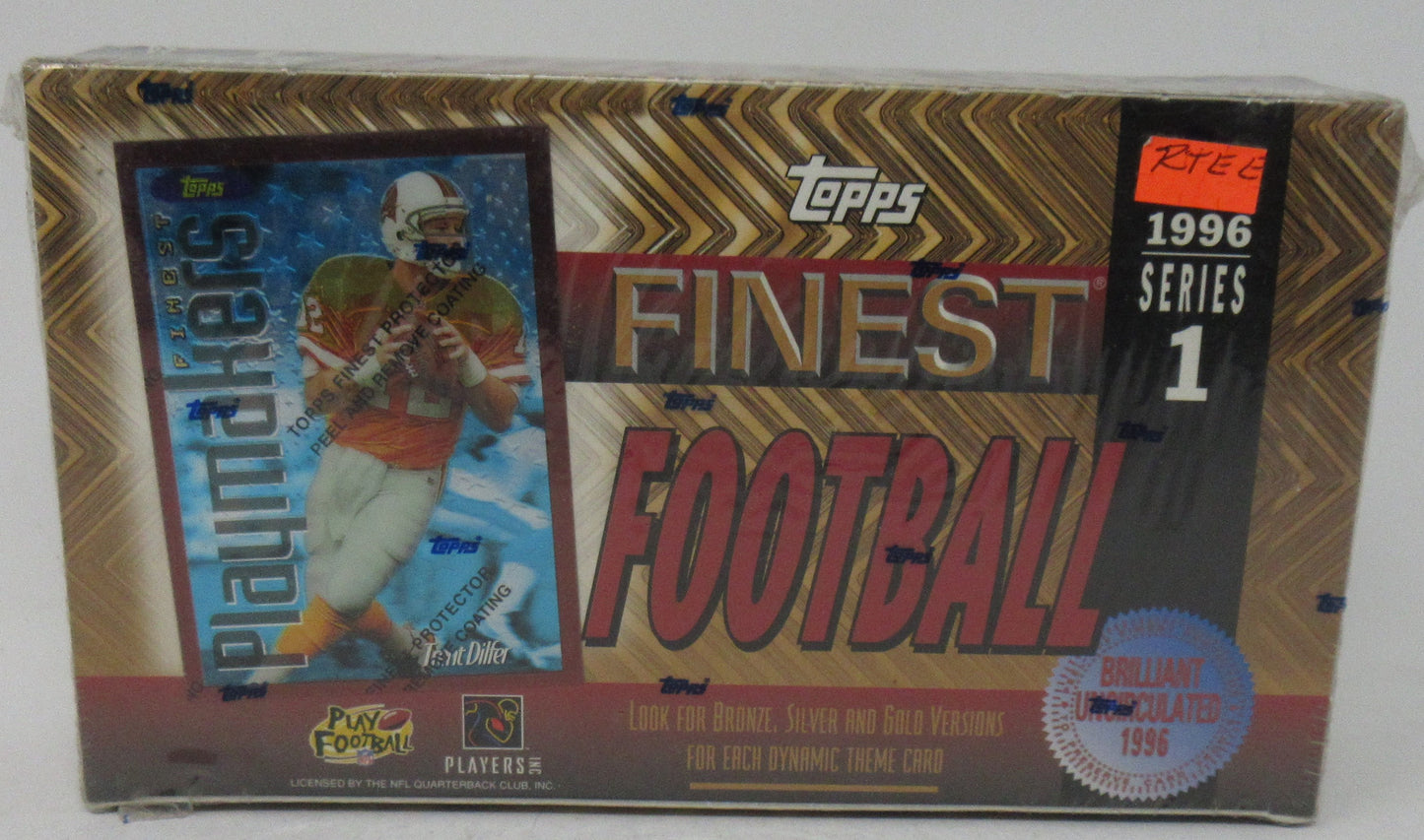 1996 Topps Finest Football Series 1 Box (Hobby) (24/4)