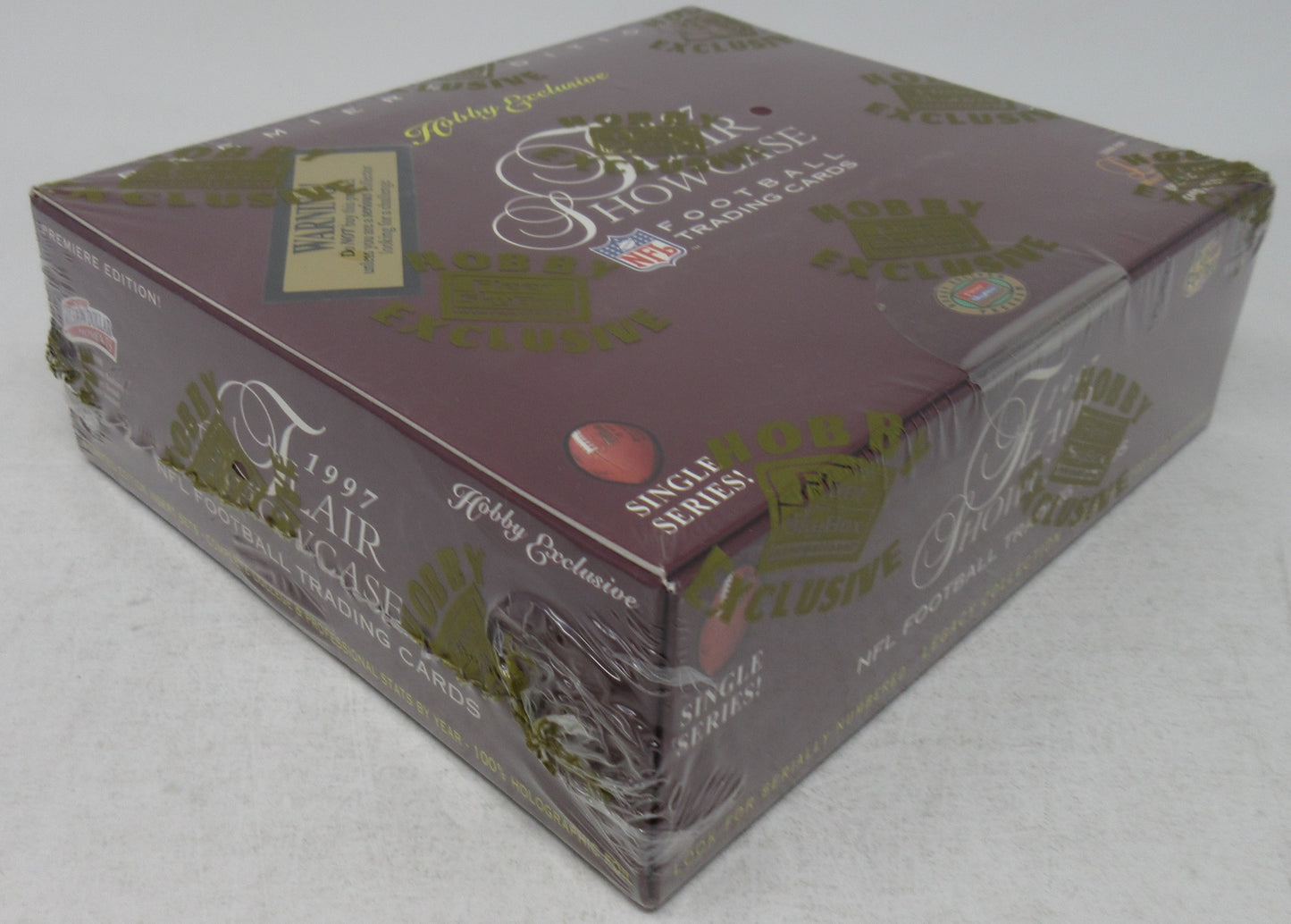 1997 Fleer Flair Showcase Football Box (Hobby) (24/5)