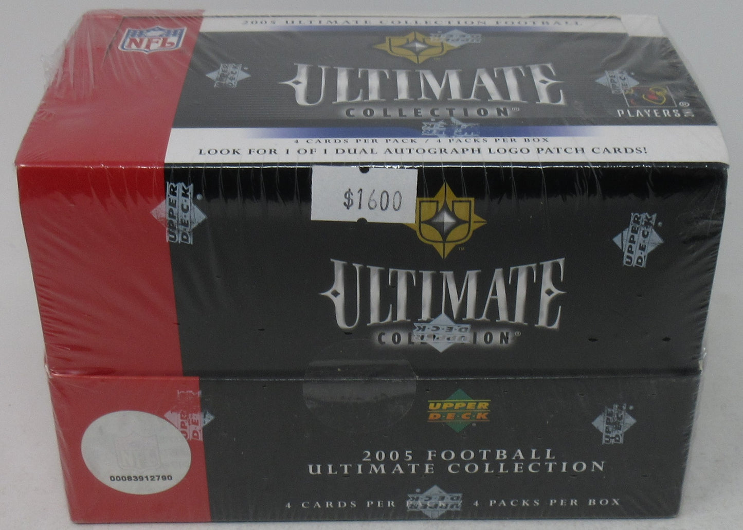 2005 Upper Deck Ultimate Collection Football Box (Hobby) (4/4)