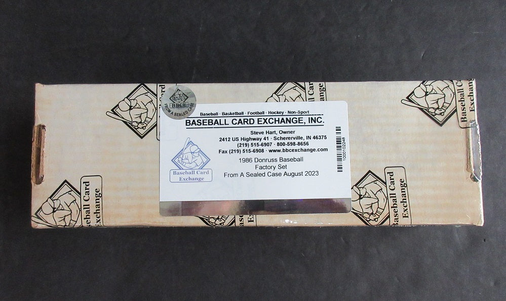 1986 Donruss Baseball Factory Set (FASC)