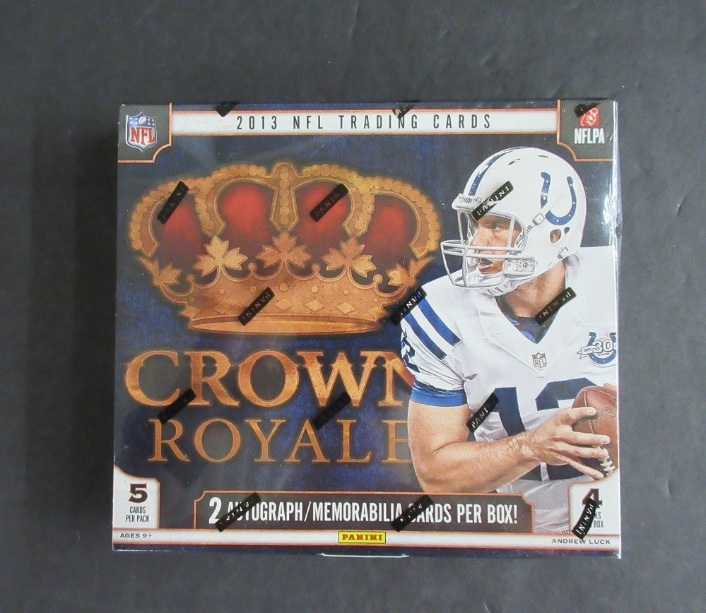 2013 Panini Crown Royal Football Box (Retail) (4/5)