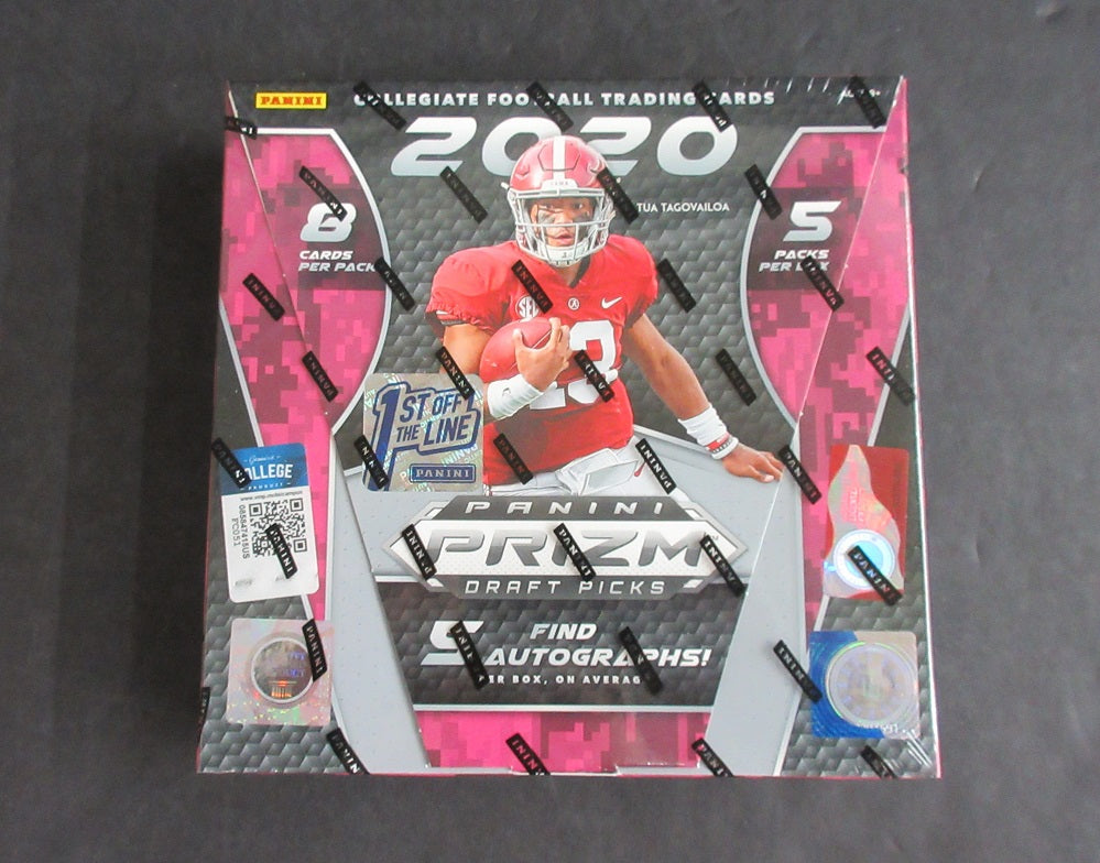 2020 Panini Prizm Draft Picks Football 1st Off The Line FOTL Box (Hobby) (5/8)