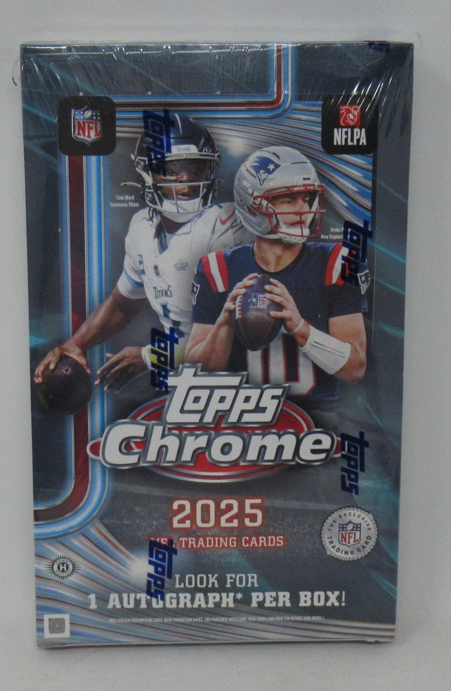 2025 Topps Chrome Football Box (Hobby) (20/4)