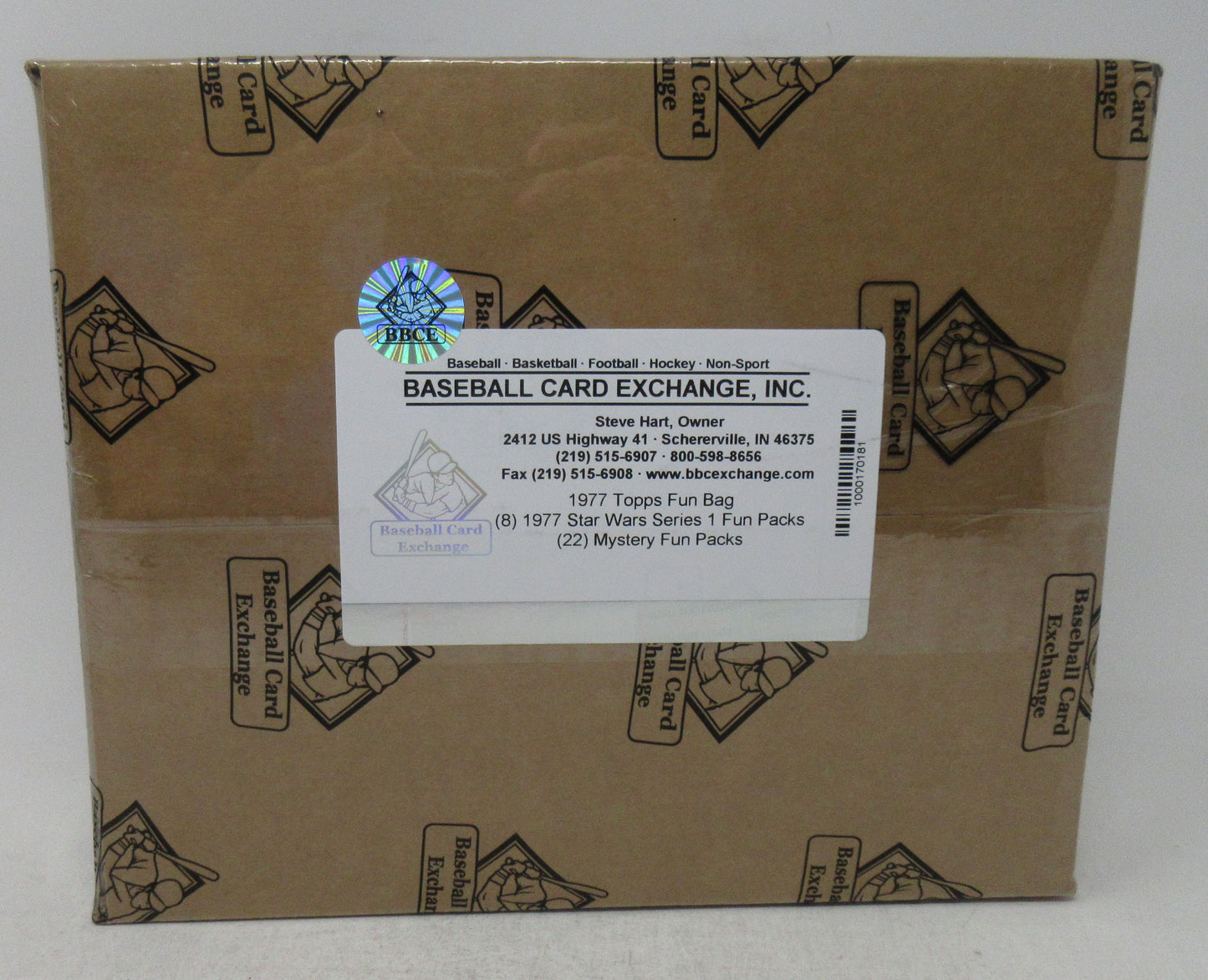 1980 Topps Fun Bag w/ Star Wars Fun Pack and Mystery Fun Pack (BBCE)