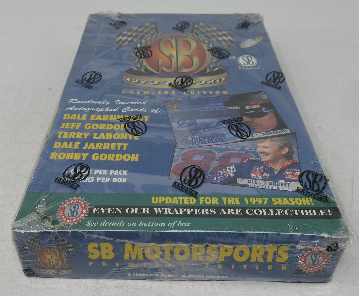 1997 Score Board Racing Motorsports Race Cards Box (36/6)